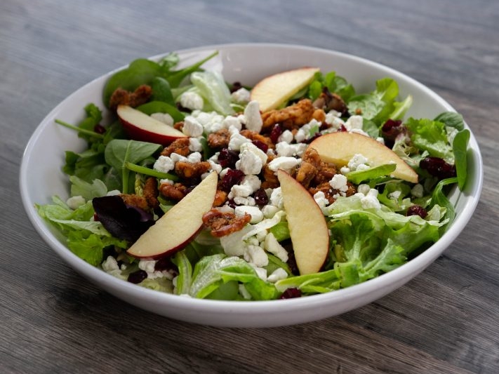 Salad in a bowl.