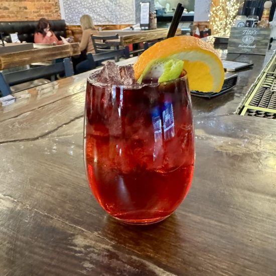 santa Gria at Radius- Valpo's Best Restaurant with Cocktail bar